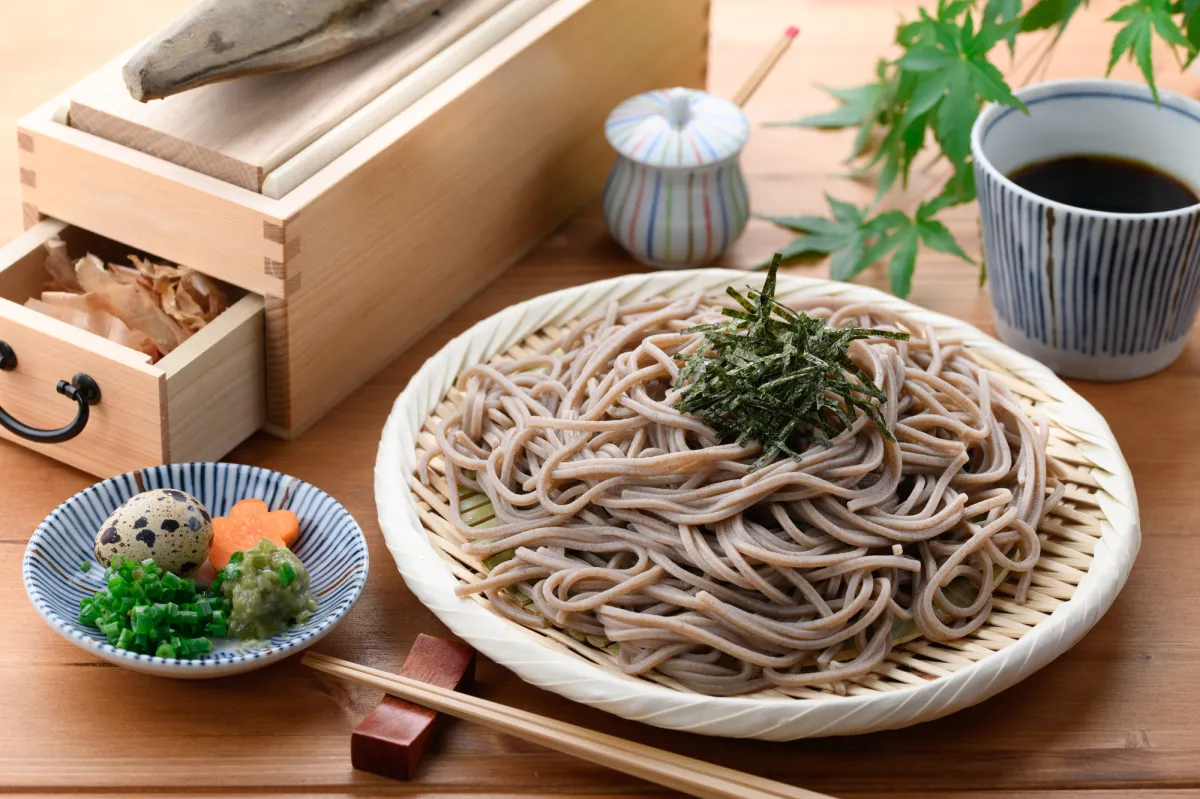手打ち蕎麦のお品書き